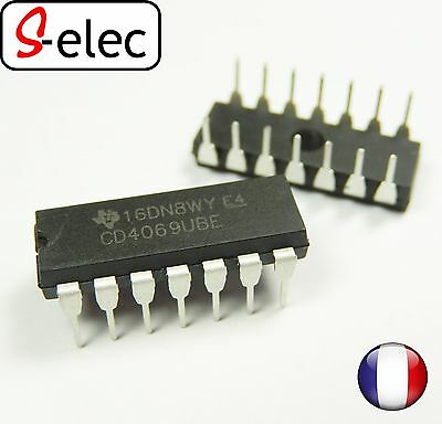 CD4069 IC CD 4069 DIP 14 Pin IC Electrical Circuitry & Parts. 