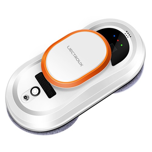 Liectroux HCR-09 Window Cleaning Robot, 2800Pa Suction, 3 Auto Cleaning Modes, UPS Function, Edge Detection, Remote Control. 