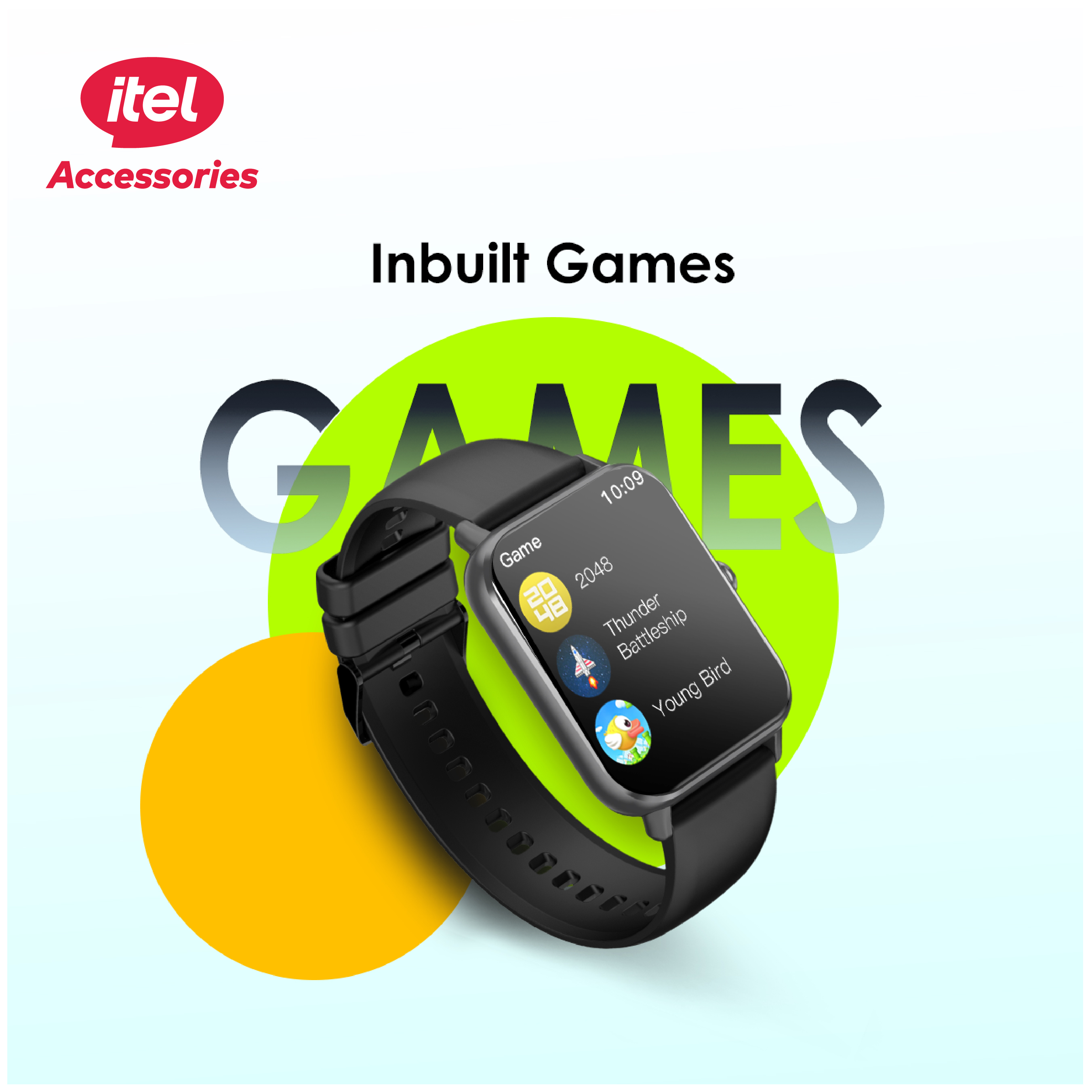 itel Smart watch ISW-32 Black AFR. 