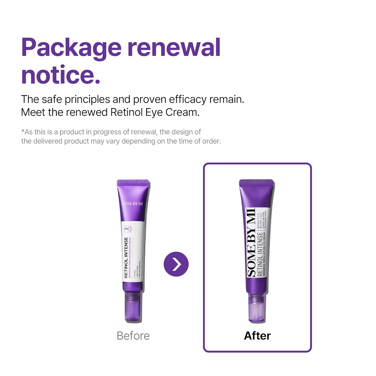 Some By Mi Retinol Intense Advanced Triple Action Eye Cream 30ml. 