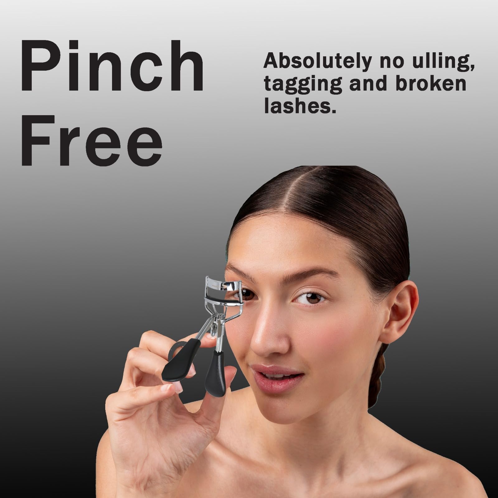Eyelash Curler Rapid Shaping Eyelash Curler Silicone Eyelash Curler with Comb Self-curling Assistant. 
