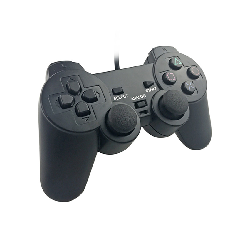 Joystick Brain Laptop 8/Win1n7/WinnXP/Wi Game Controller Wired USB for Wi0 Suitable for Electric Black Game Controller. 