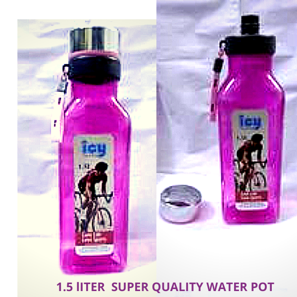 Water Bottle 1.5 Liter For Freezing , Biker. 