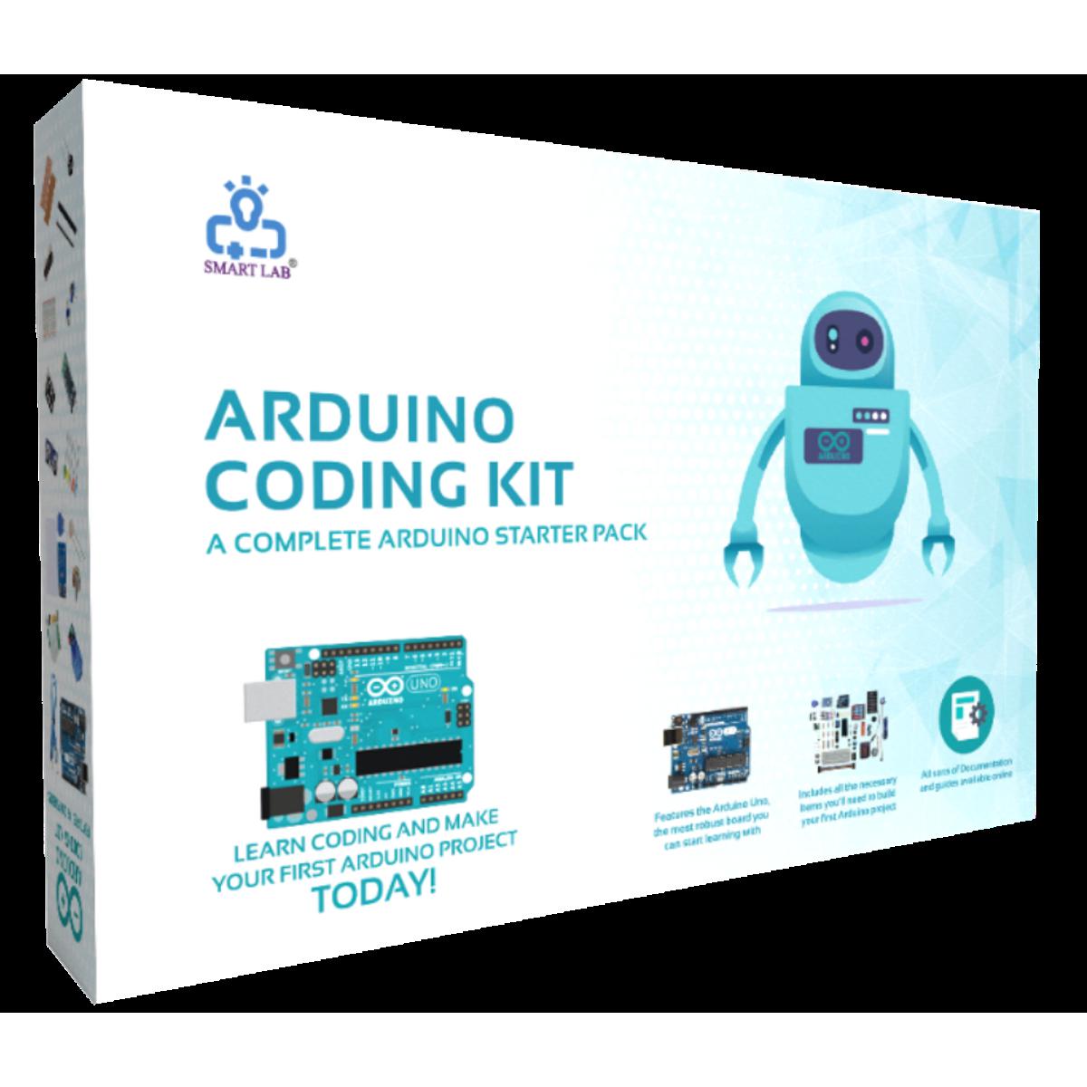 Arduino Coding Kit (Starter Pack) - Extended version with 46 components