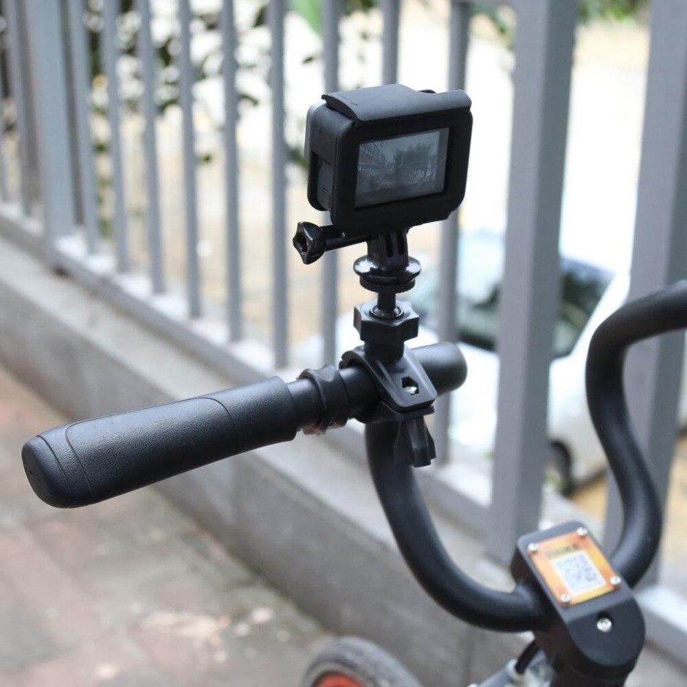 【VisioN Shop】Bike Bicycle Motorcycle Handlebar Mount for Nikon KeyMission 360 170 RICOH M1 THETA SC S m15 360 HTC Re. 