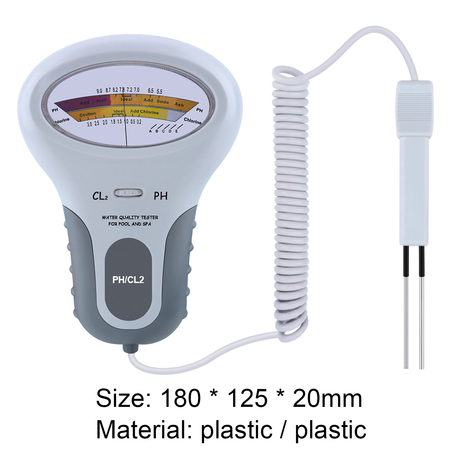 Chlorine Level Tester High Accuracy Professional Chlorine Meter. 