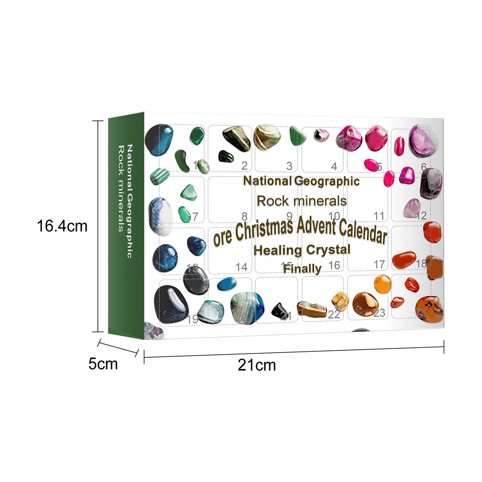 Christmas Advent Calendar Crystal Clear 24 Grid Ore Christmas Advent Calendar. 