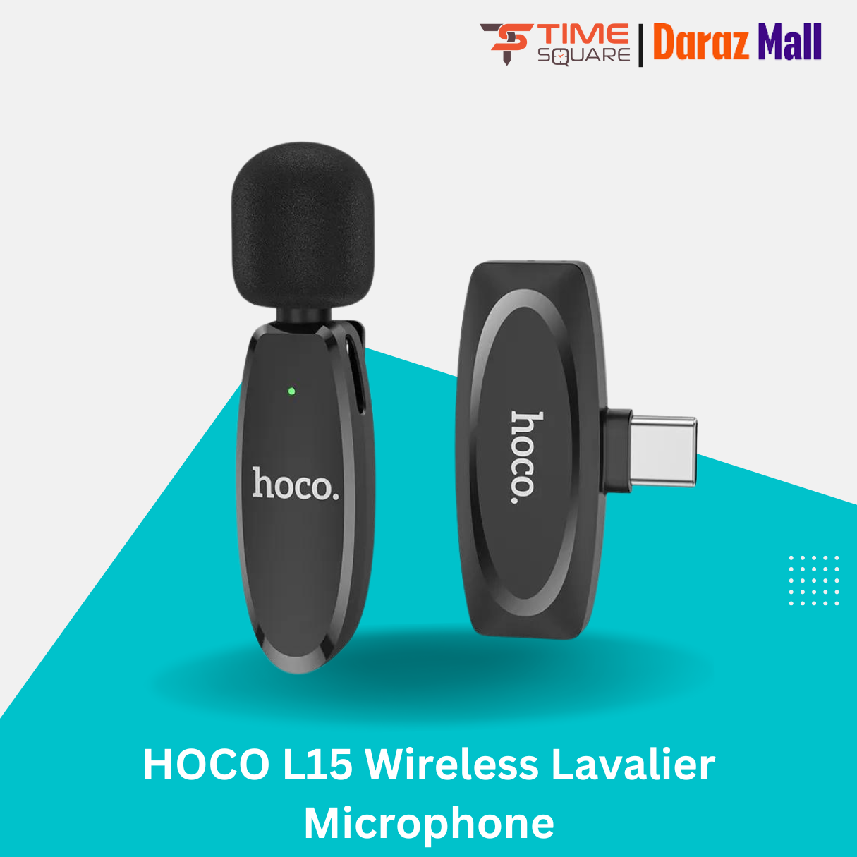 HOCO L15 Wireless Lavalier Microphone