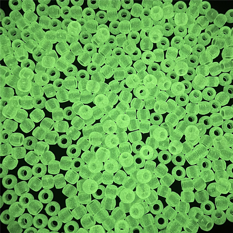100pcs Color Changing UV Beads Mixed Color Glow In The Dark Beads DIY Jewelry Making Bracelets Necklace Qoddess. 