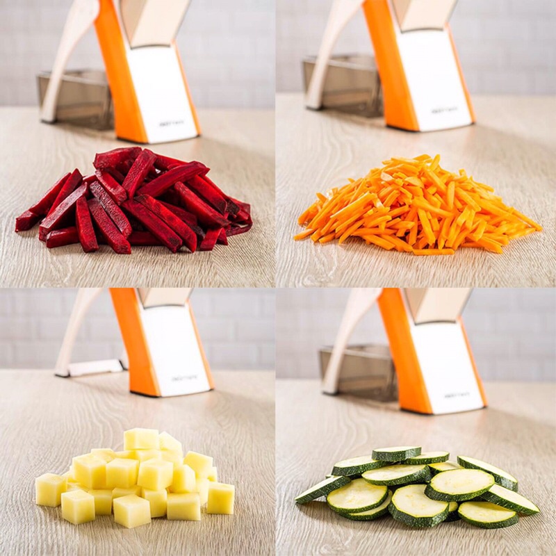 Brava Spring Slicer vegetable & fruit cutter potato slicer chips fries shredded multi-sliceri. 