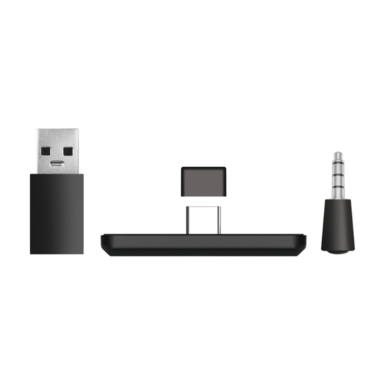 Wireless Bluetooth Adapter USB Transmitter Voice Frequency Headset Receiver with 3.5mm microphone plug for Nintend Switch PS4 PC. 