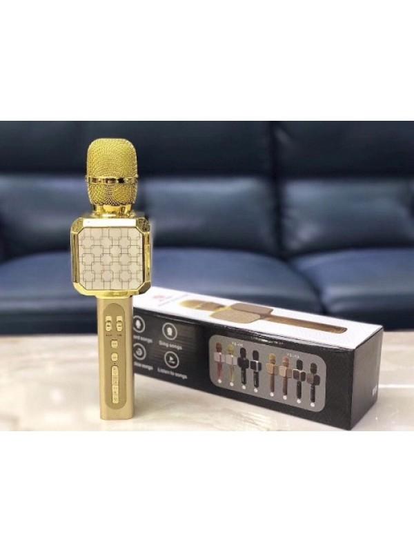 Ysd Wireless Karaoke Microphone Bluetooth Mic Speaker - Black and Red. 