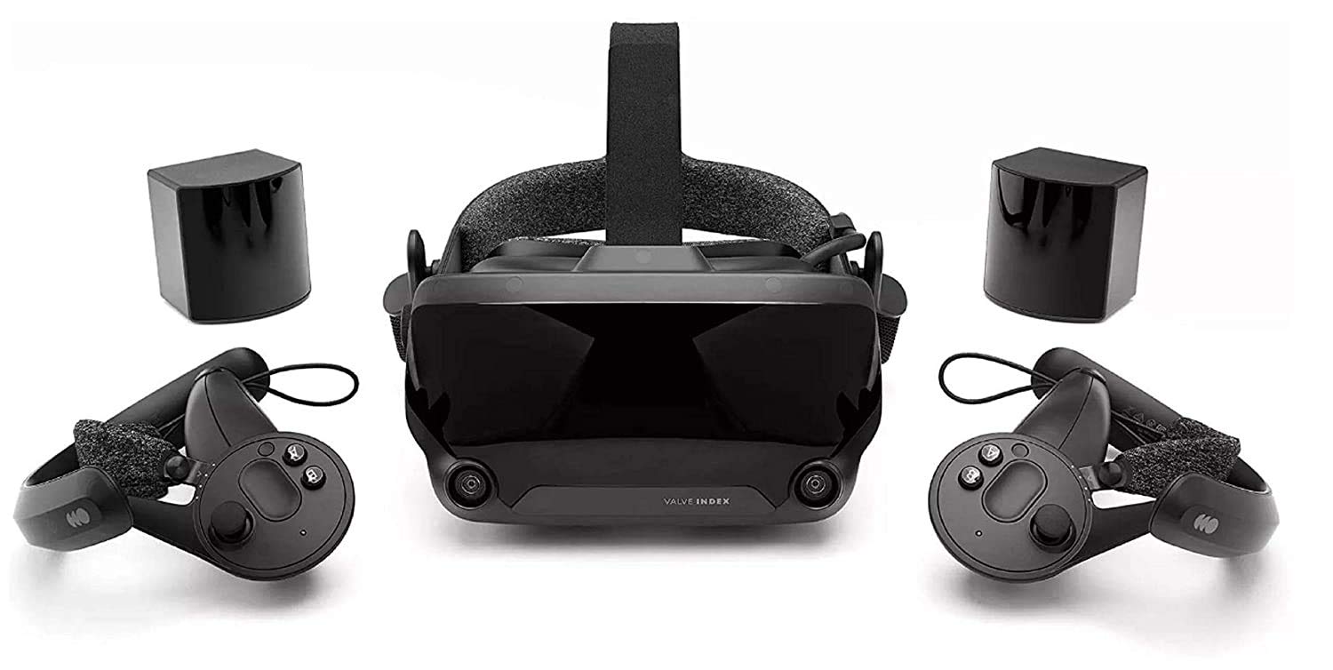 Valve Index Full VR Kit Latest Release Includes Headset Base Stations Controllers. 
