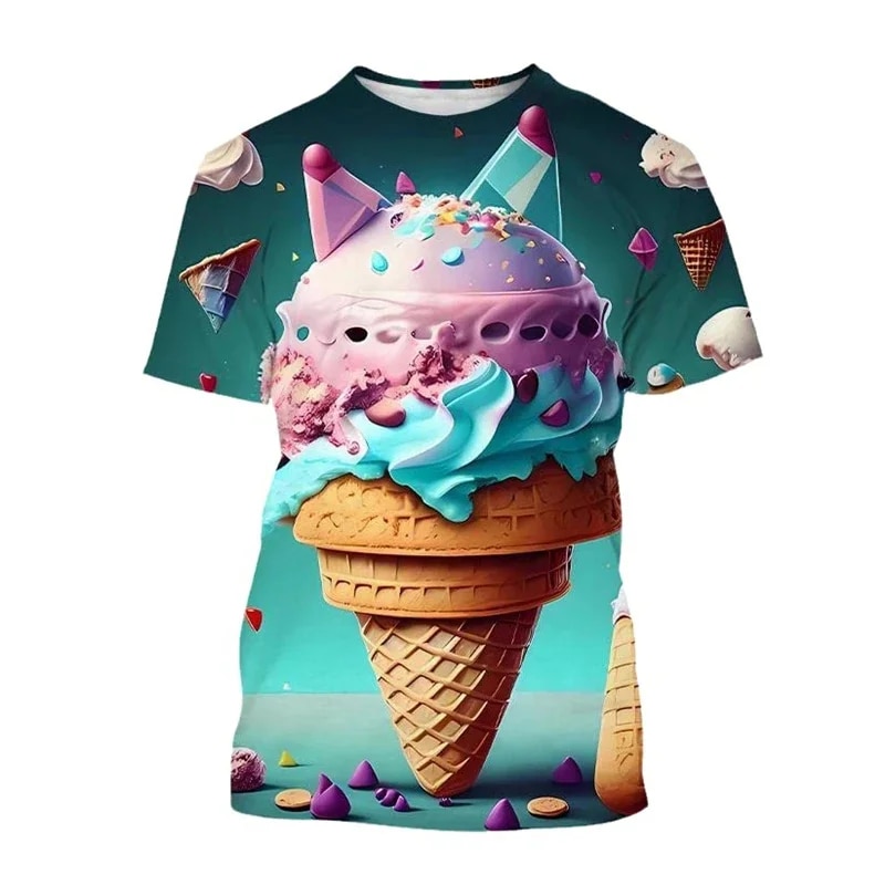 ICECREAM CONES TIGER OPEN SHIRT ＆PANTS ICECREAM CONES TIGER OPEN SHIRT ＆PANTS