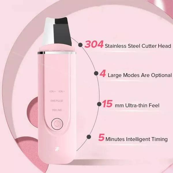 Xiaomi MS7100 InFace Ultrasonic Ionic Cleaner Face Scrubber Peeling Machine merek. 