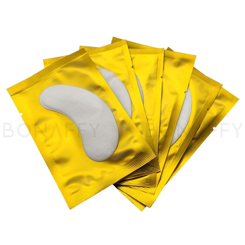50 pairs Eyelash Extension Patches Grafting False Eyelashes Under Eye Pads Lint-free Lash Extensions Eye Paper Patch. 