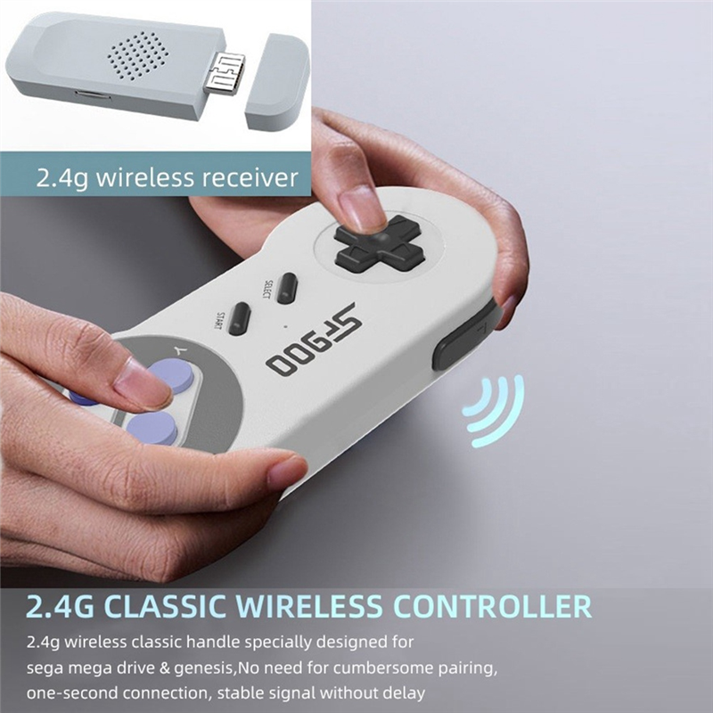 Video Game Console HD Game Stick with 5000 Games for SNES Wireless Controller 16 Bit Consoles. 