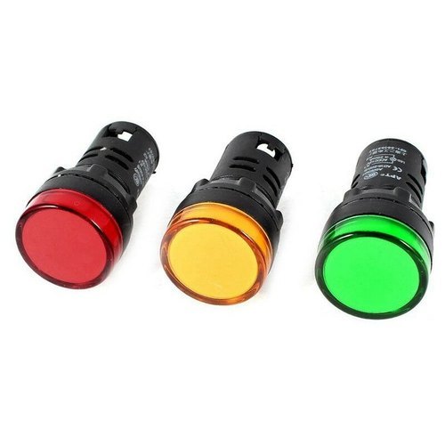 Any Color LED Panel Indicator Lights 22mm AC 220V LED Panel Indicator Lights Lamp For Mining Industry. 