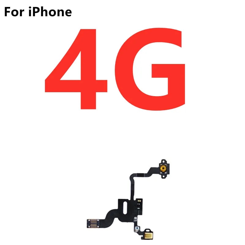 On / Off Flex Cable For IPhone 4S 4 4G Power Button Switch Volume Button Mute Ribbon Cable. 
