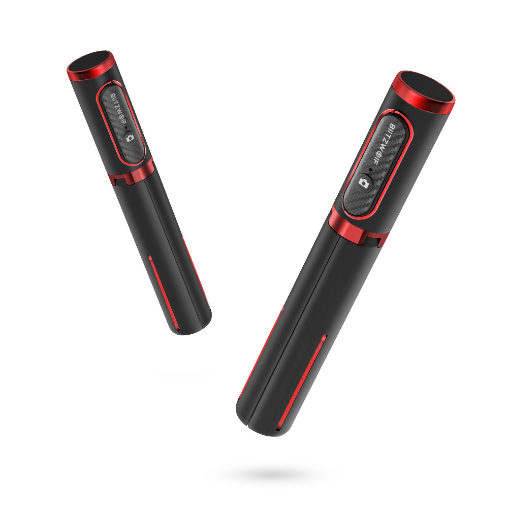 BlitzWolf All In One Tripod Selfie Stick bluetooth-compatible Retractable Tripod Selfie Stick. 