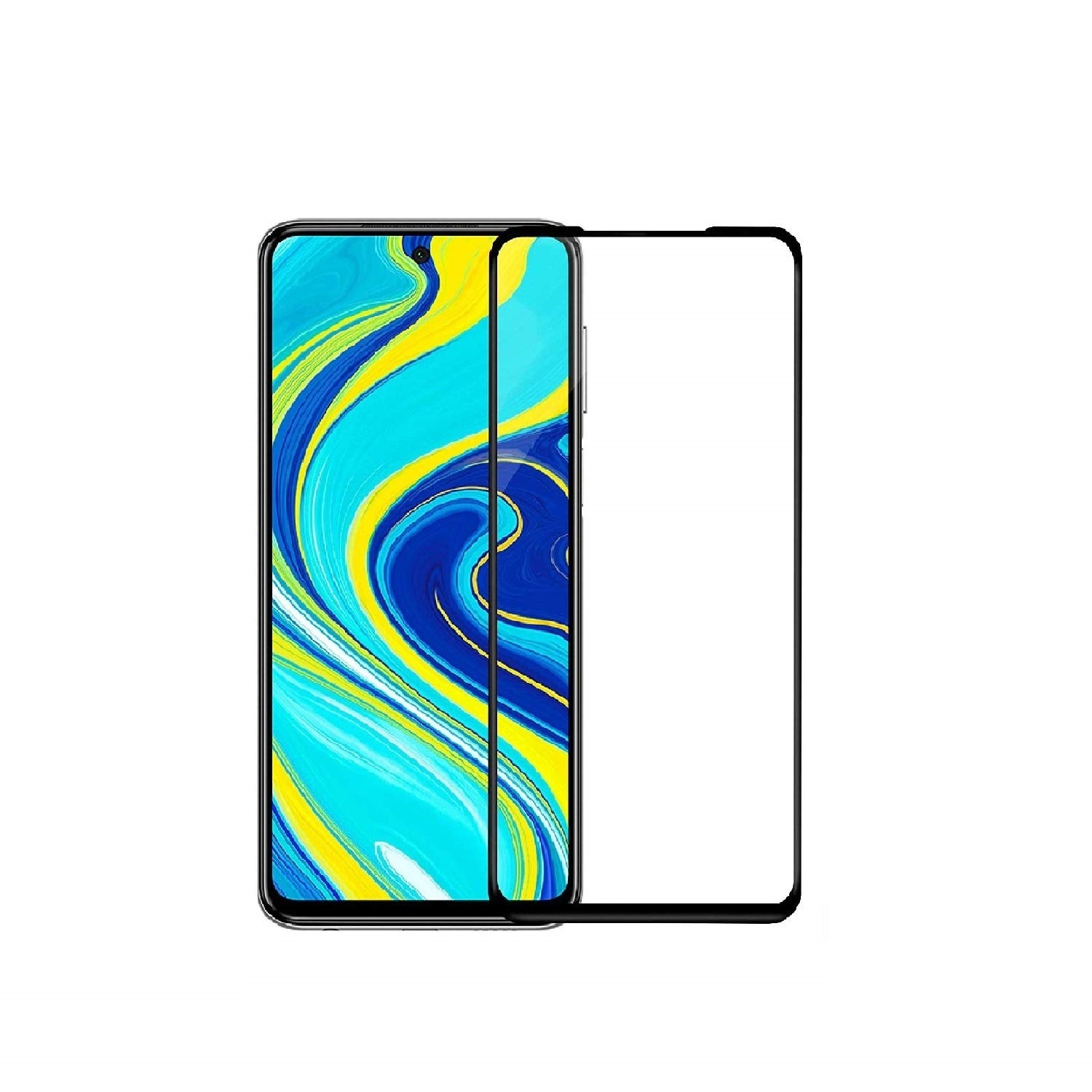 Redmi Note 9S Tempered glass 5d/6d/11d screen protector-black