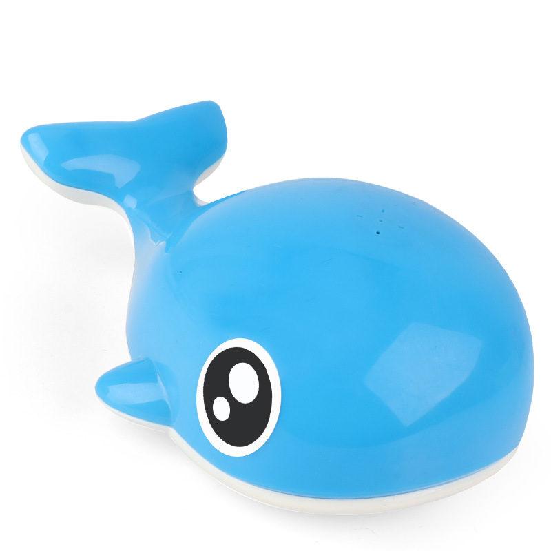 Cross-border bathroom sensor electric light automatic water spray whale children bathing and playing water spray pet toys