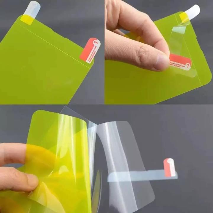 Back Poly Sticker for Realme X Ultra Thin Transparent