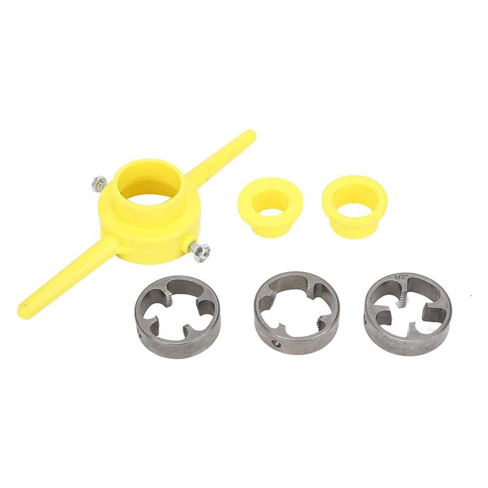 Pipe Thread Cutting Tool PVC Thread Maker NPT Round Tool Set