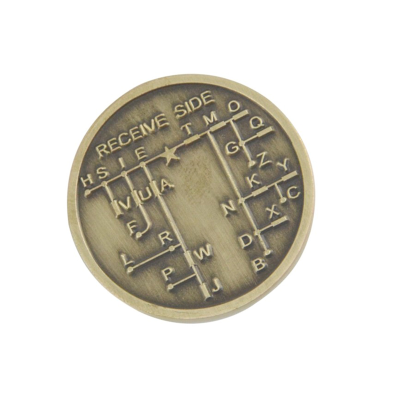 CW Morse Code Commemorative Coins CW Training Coin