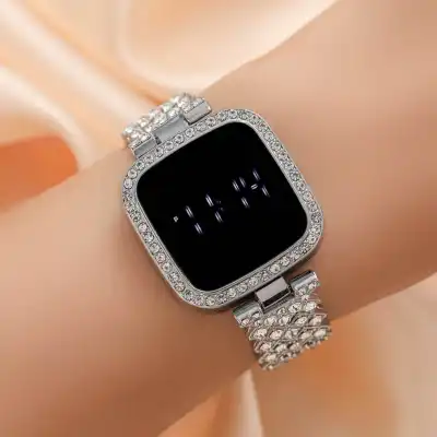 Waterproof digital watch on sale ladies