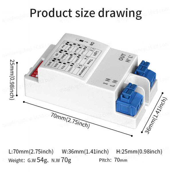 motion sensor light switch microwave radar motion sensor. 