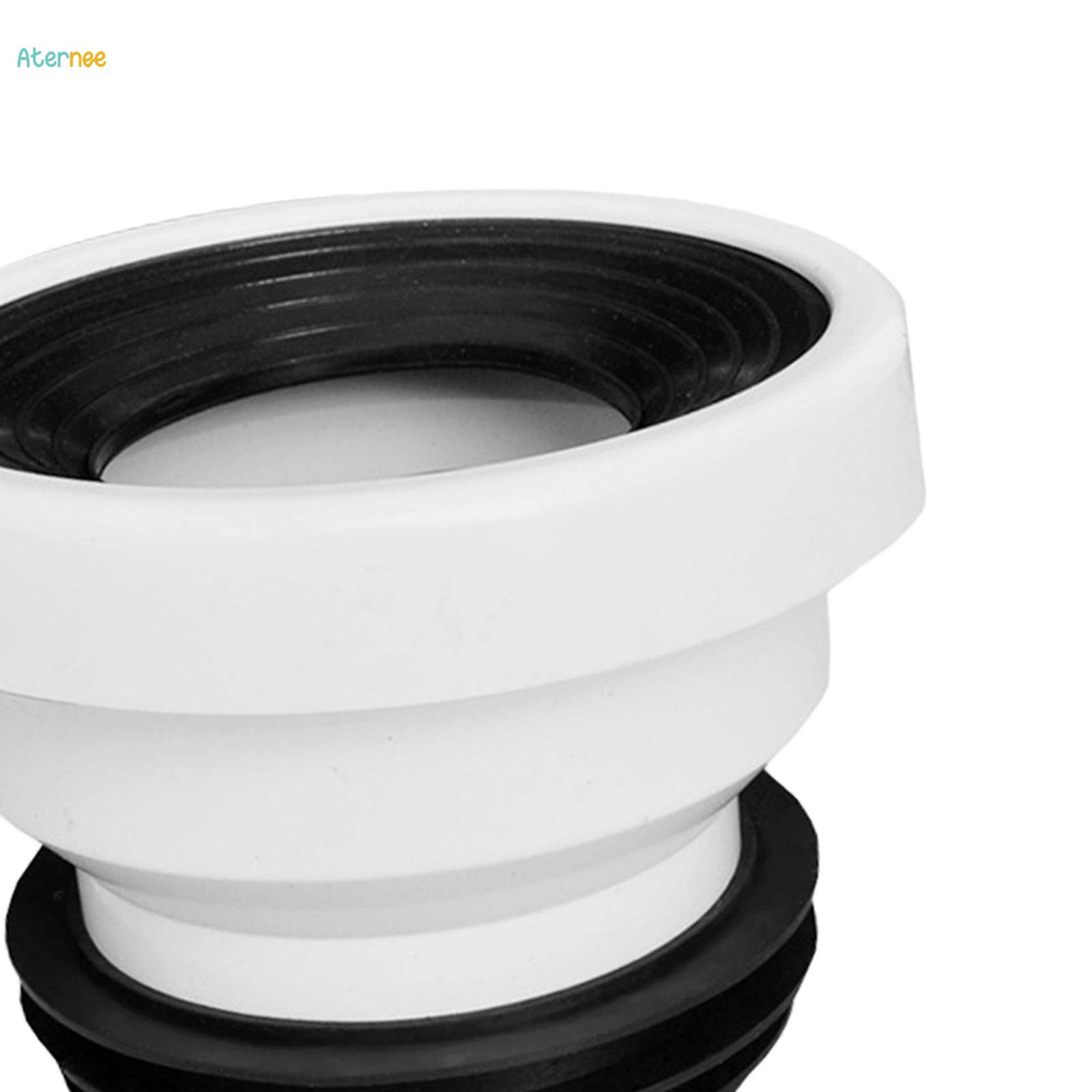 Full Flush Offset Toilet Flange, Offset Hose Connector Change Place Extension PVC Toilet Shifter for Closestool Drain Pipe Repairing Urinals. 