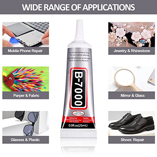 T-7000 B-7000 Stronger Glue Super Liquid Glue Black Sealant Adhesive For Phone Touch Screen Frame Repair Diy Tools Replace E8000 B-7000. 