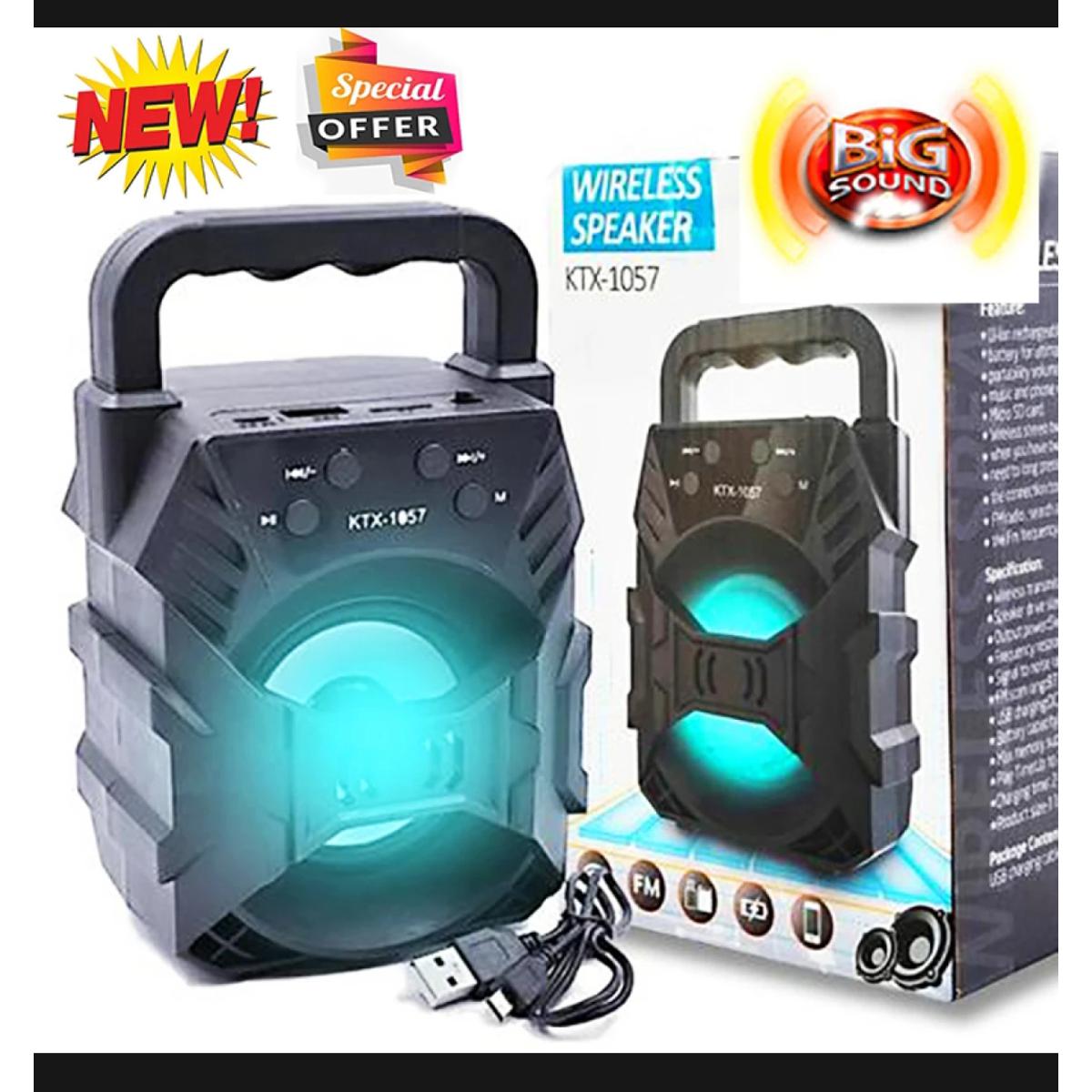 Bluetooth Speaker KTS 1057 Wirless protable Speaker with microSd card slot and usb slot