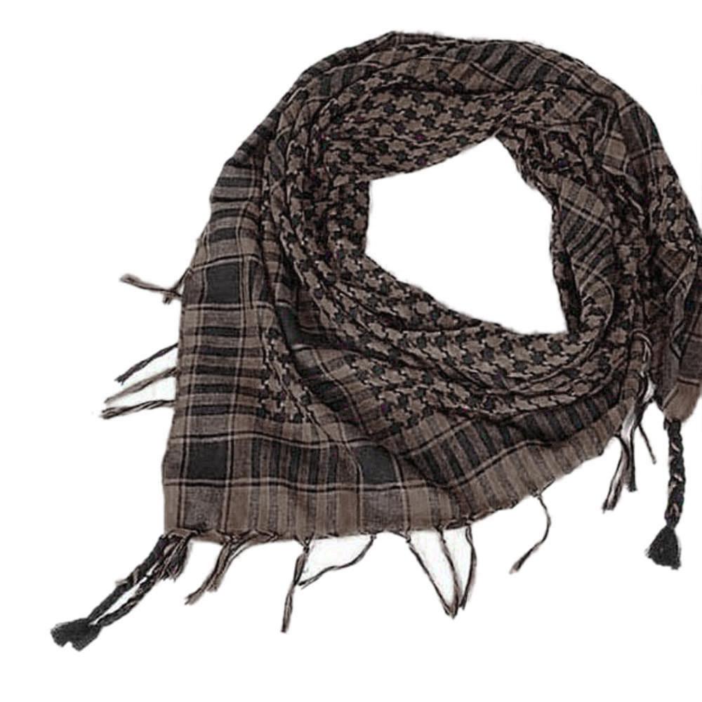 Fashion Unisex Women Men Arab Shemagh Keffiyeh Palestine Scarf Shawl Wrap NS