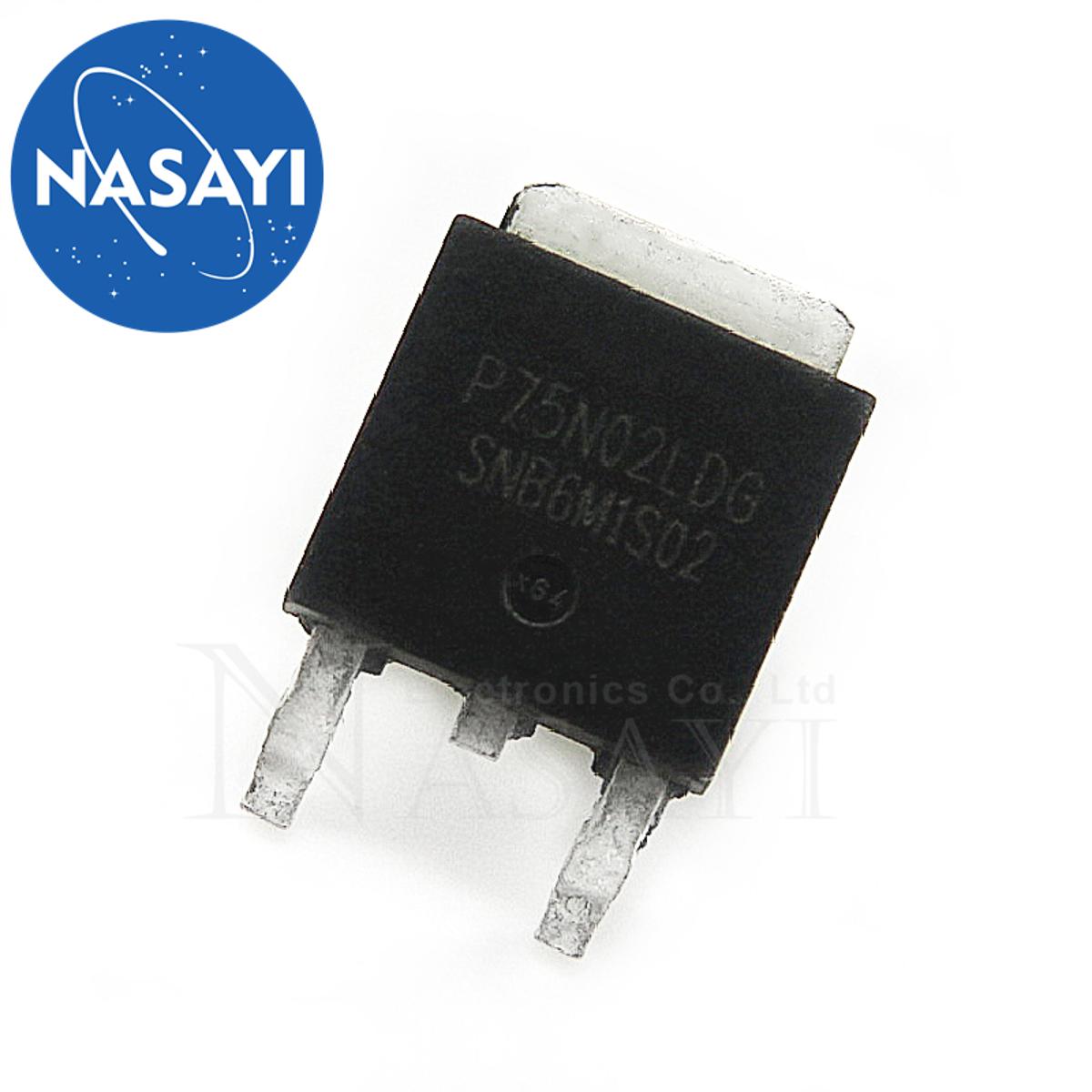 10PCS P75N02LDG P75N02 TO-252