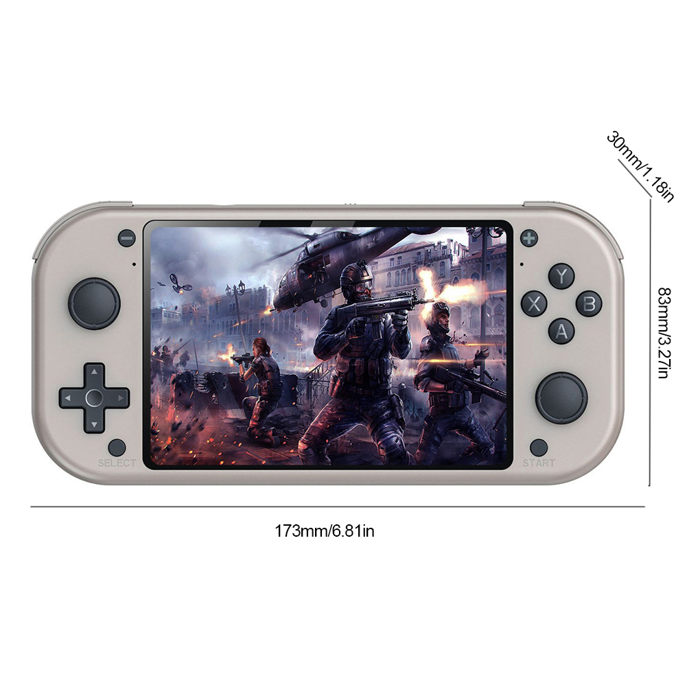 M17 Retro Game Mini Handheld Video Game Console Emuelec Retro Video Game Console 4.3 Inch 480*272 LCD Screen Built-in Game. 