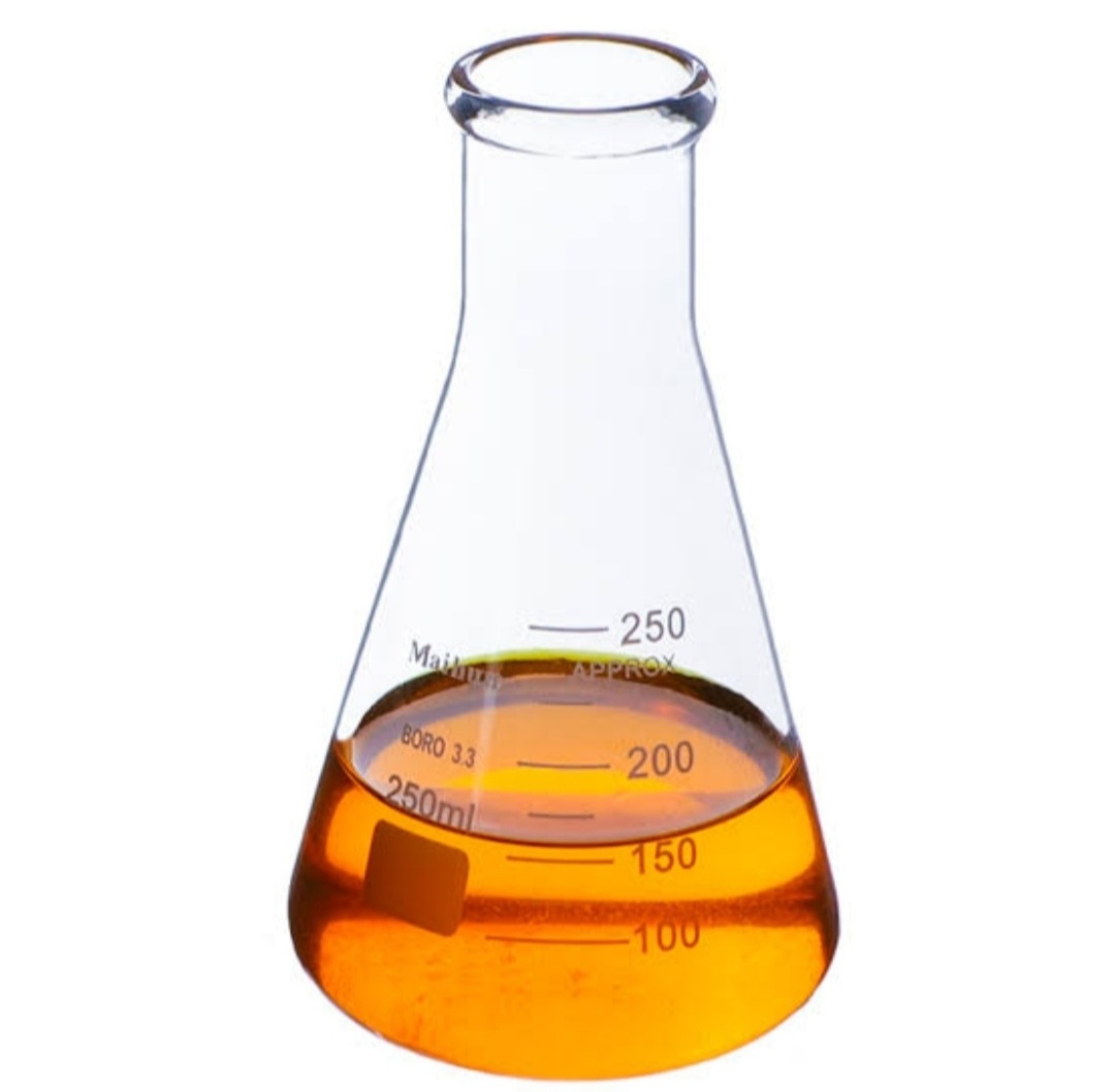 PYREX 250ML CONICAL FLASK GLASS FOR LABORATORY USE. 