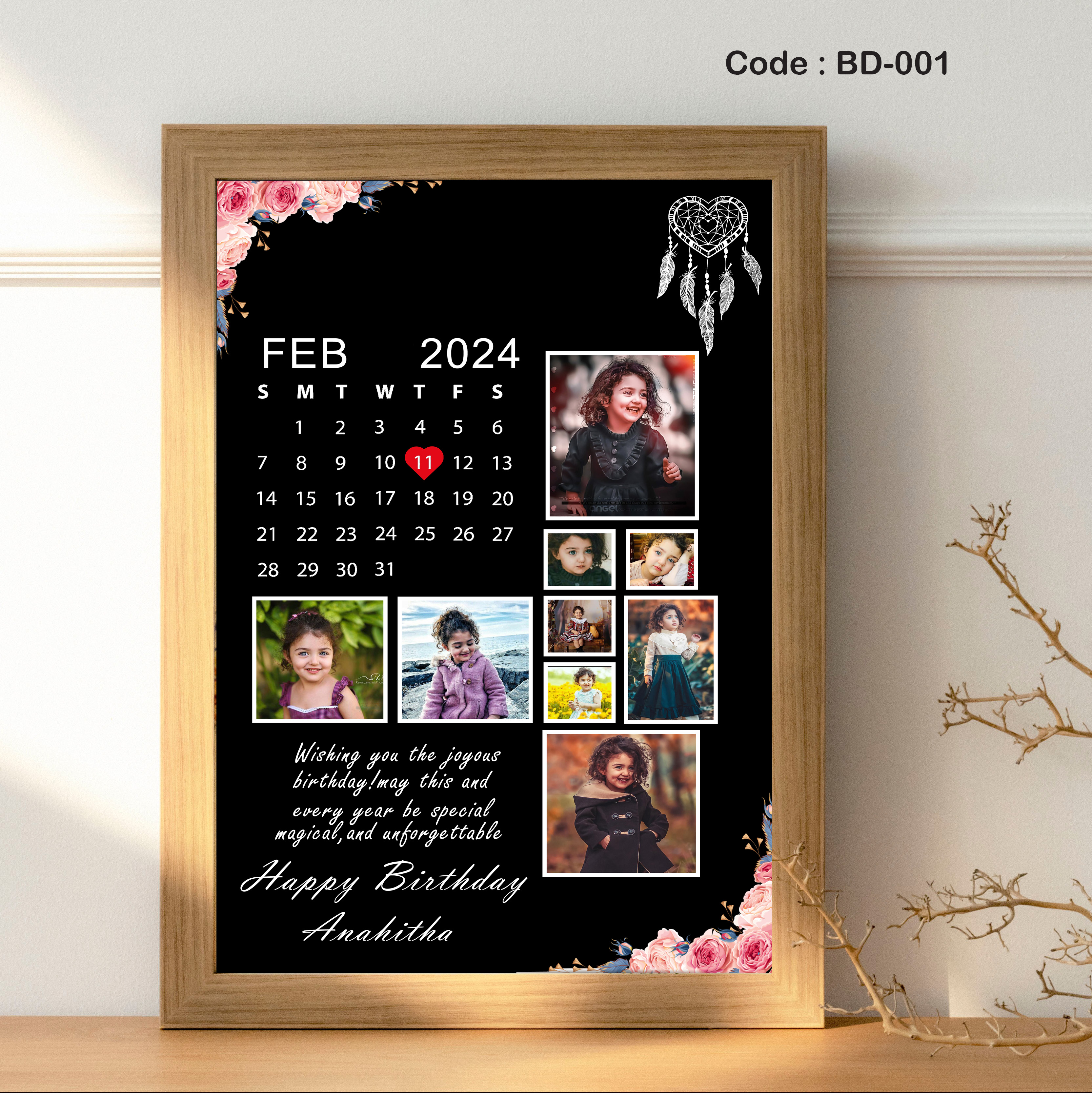 Customised Birthday Gift photo frame design Happy Birthday Special Design For Wall Decor / Home Decor photo frame customized,best customized photo frame,customized birthday photo frame,customized gift photo frame,photo frames,photo frame design,photo fram. 