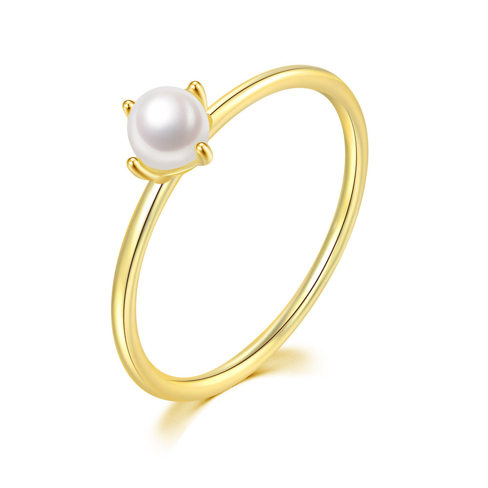 Hazy Moon Japanese simple fashion heart shaped wedding thin ring women's real gold plated zircon cross-border accessories. 
