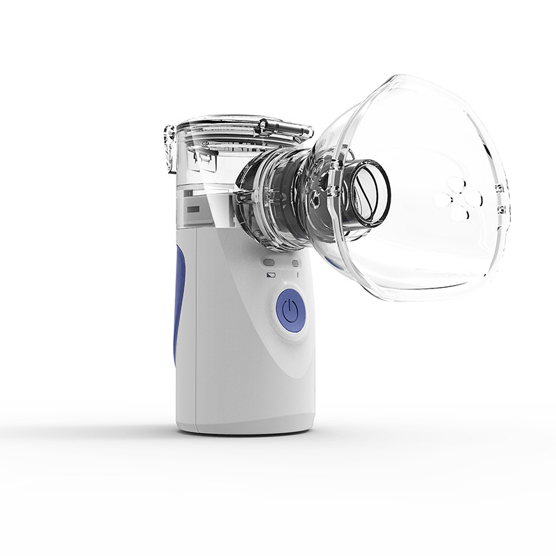 Atomizer Ultrasonic Micro-Mesh Atomization Portable Handheld Children Adult Compression Nebulizer Household Atomizer. 