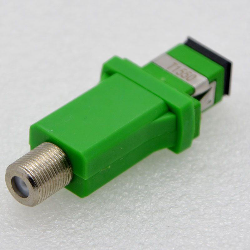1PCS NEW FTTH SC/APC 1550nm Passive Optical Fiber Adapter CATV Opto-Signal Inch F Male Female Head Fiber Connector Special Sales