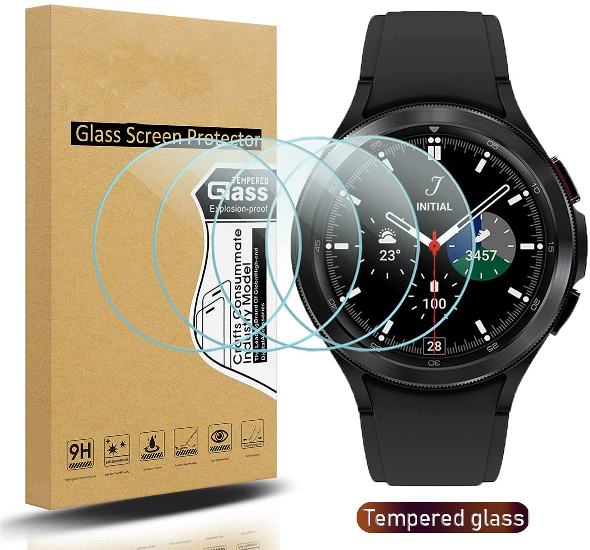 Samsung Galaxy Watch Classic Screen Protector (46mm) tempered