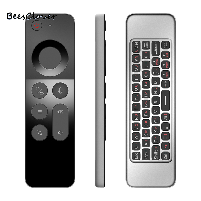 【Xiaofeng】2.4g Wireless Air Mouse W3 Voice Remote Control Infrared Learning Controller Replacement. 