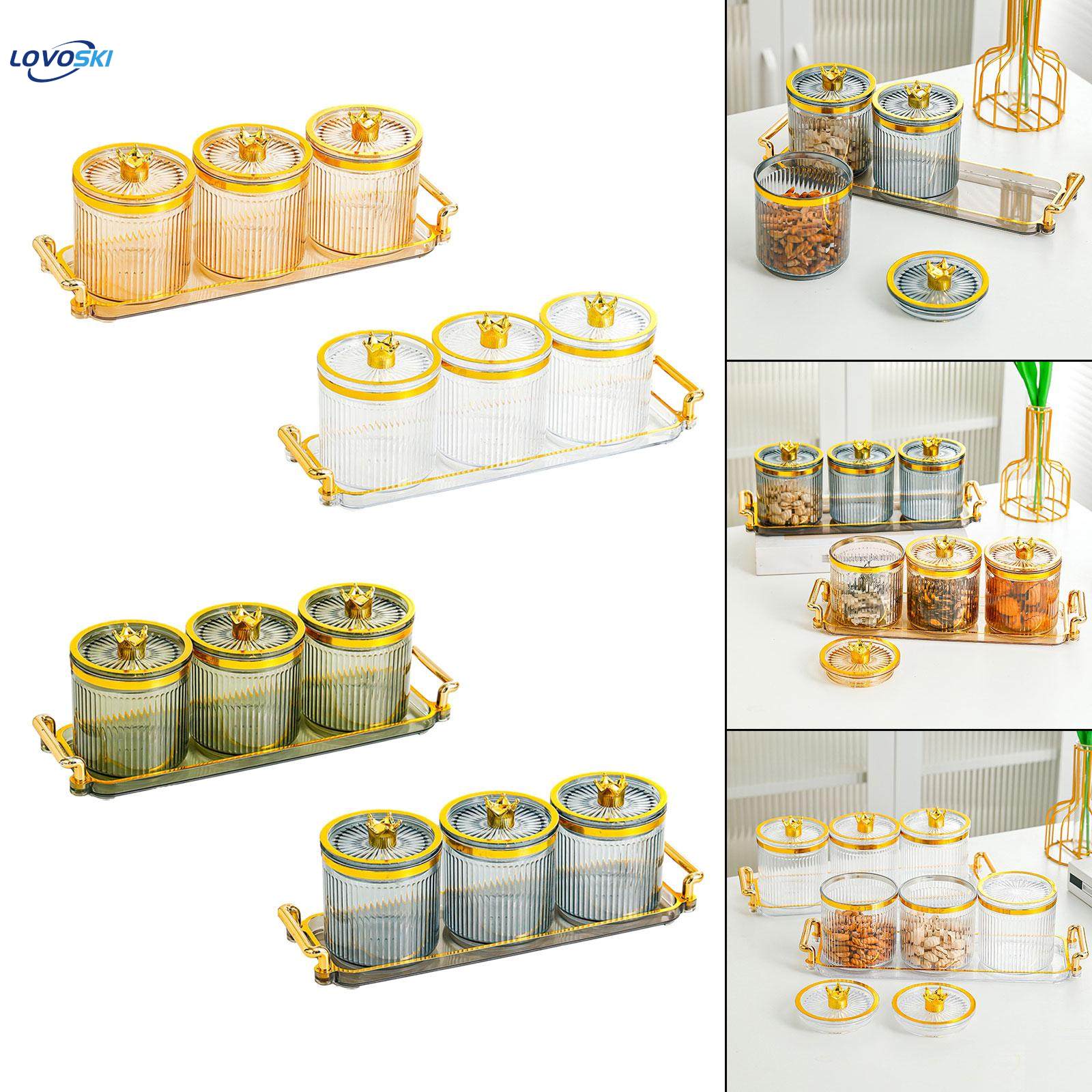 Dry Fruit Tray Multifunction Food Storage Container Appetizer Serving Tray. 
