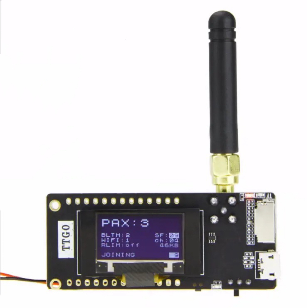 LILYGO® TTGO LoRa32 V2.1_1.6 Version 433/868/915Mhz ESP32 LoRa OLED 0.96 Inch SD Card Bluetooth WIFI Wireless Module ESP-32 SMA. 