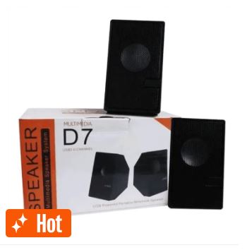 D7 Multimedia Sound Box 3D Speaker System Mini USB 2.0 Computer and Mobile Speaker