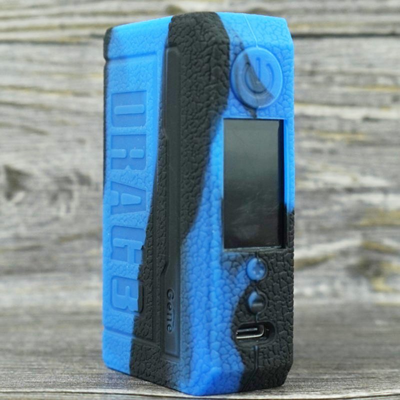 elf bar vape uk VOOPOO Drag 3 Protective Silicone Skin Sleeve Cover ModShield Wrap gel main image 1