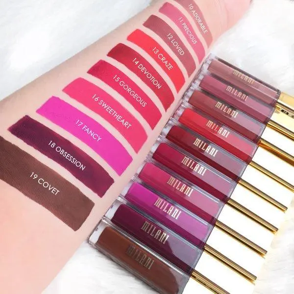 Milani Amore Matte Lip Crème - Babe 23 (0.22 Fl. Oz.) Cruelty-Free Nourishing Lip Gloss with a Full Matte Finish. 