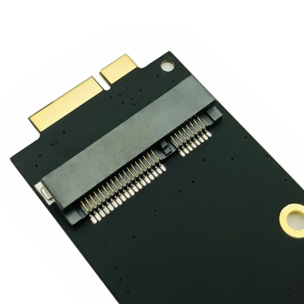 New mSATA SSD To SATA 7+17 Pin Adapter Card 2012 for MacBook Pro MC976 A1425 A1398. 